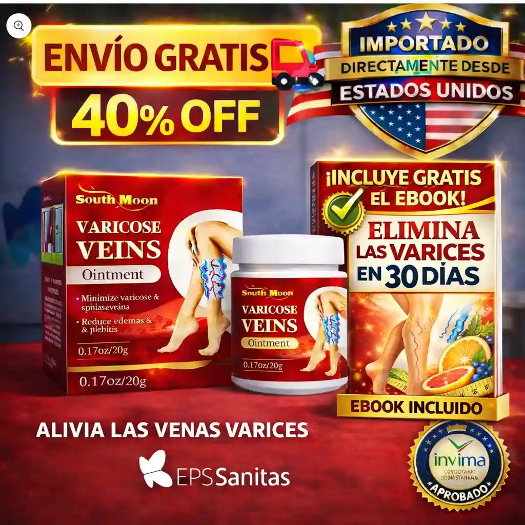VaricoRelief®:Despídete de las várices en 30 dias.