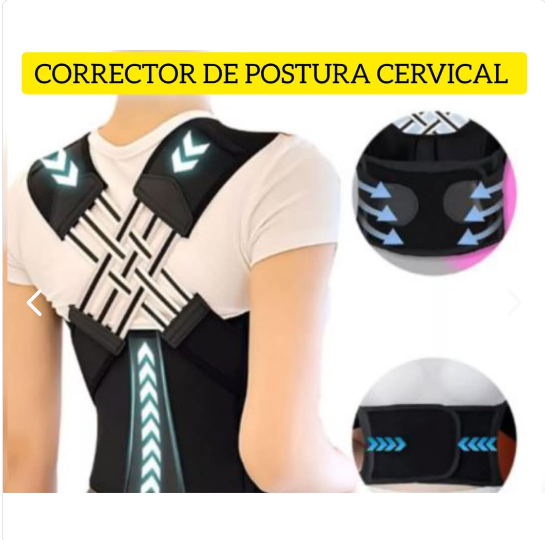 Corrector De Postura En X